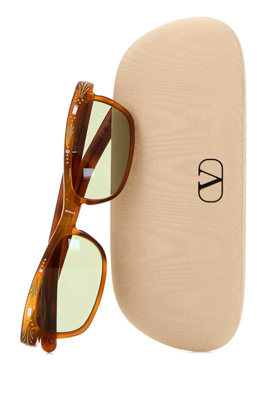 Brown acetate sunglasses VALENTINO GARAVANI (VG0044S00552)
