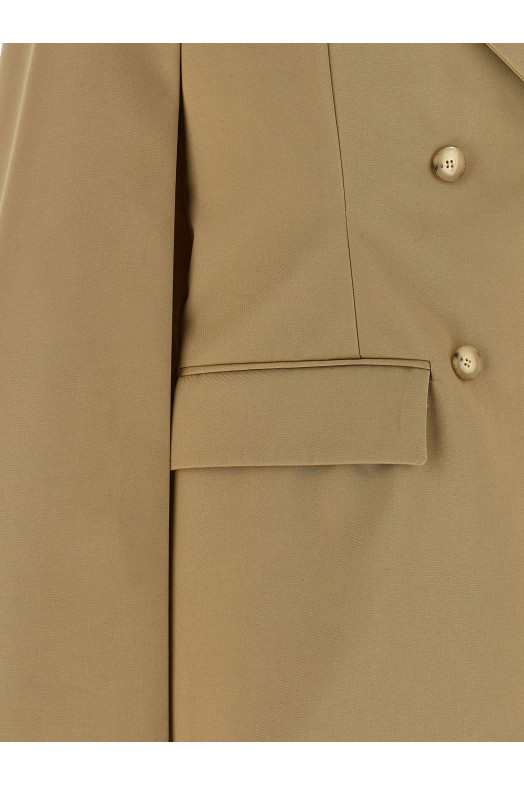 Блейзер с капюшоном, бежевый KA006BEIGE