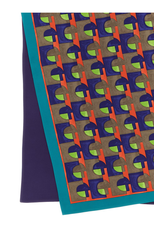 Medium silk scarf Multicolor