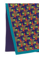 Medium silk scarf Multicolor