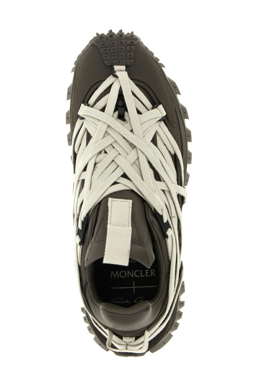 Moncler + Rick Owens 'Trailgrip Megalace' sneakers Brown