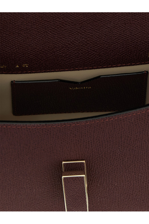 Micro 'Iside' crossbody bag Bordeaux