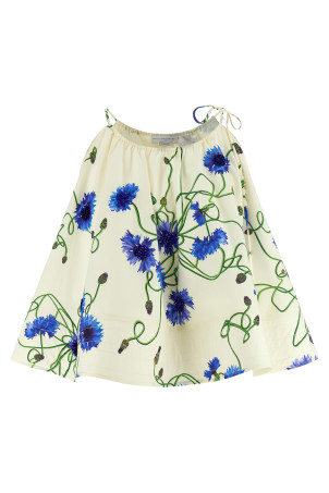 'Fiordaliso' top Blue