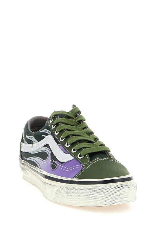 Кроссовки «Premium Old Skool 36» зеленого цвета VN000D9RGRK1