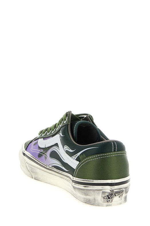 Кроссовки «Premium Old Skool 36» зеленого цвета VN000D9RGRK1