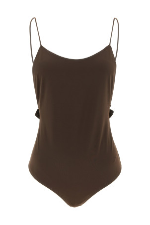 'Le Maillot Cabana' one-piece swimsuit Brown