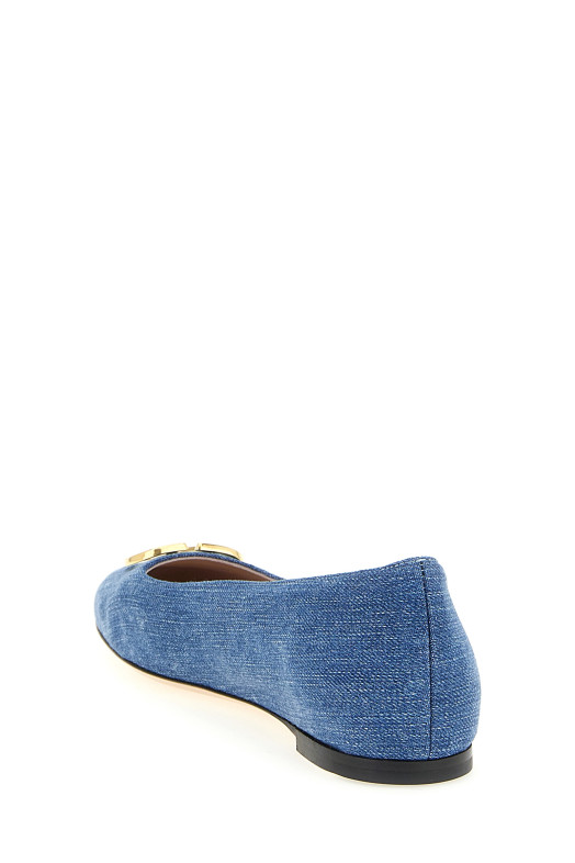 Valenitno Garavani 'VLogo Signature' ballet flats Blue