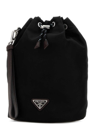 Black fabric clutch Black PRADA (2NE0672HE1)