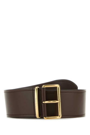 Brown leather belt MIU MIU (5CC5892E6Y)