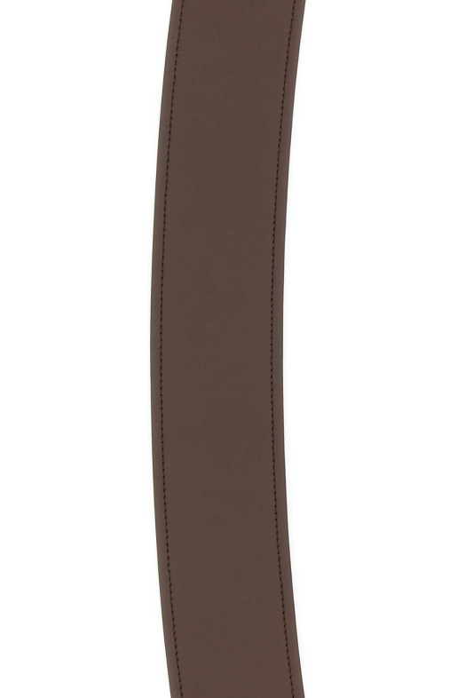 Кожаный ремень коричневого цвета MIU MIU (5CC5892E6Y)