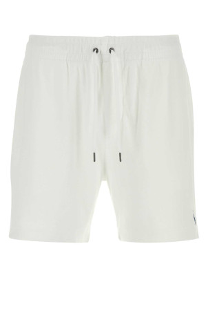 White terry fabric bermuda shorts Blue POLO RALPH LAUREN (710A12490)