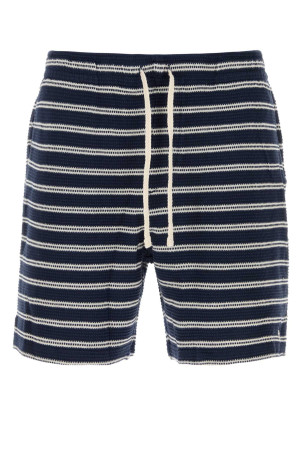 Embroidered cotton blend bermuda shorts POLO RALPH LAUREN (710B14506)