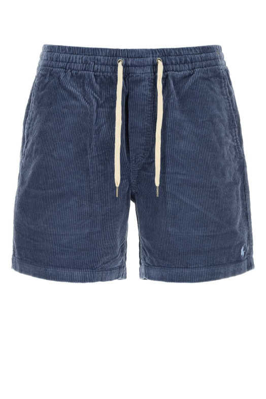 Air force blue corduroy bermuda shorts POLO RALPH LAUREN (710P08204)