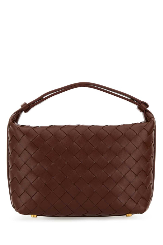 Brick nappa leather mini Wallace handbag BOTTEGA VENETA (754443V3IV1)
