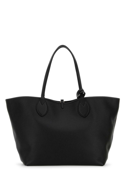 Black leather reversible shopping bag GUCCI (839112AAFEQ)