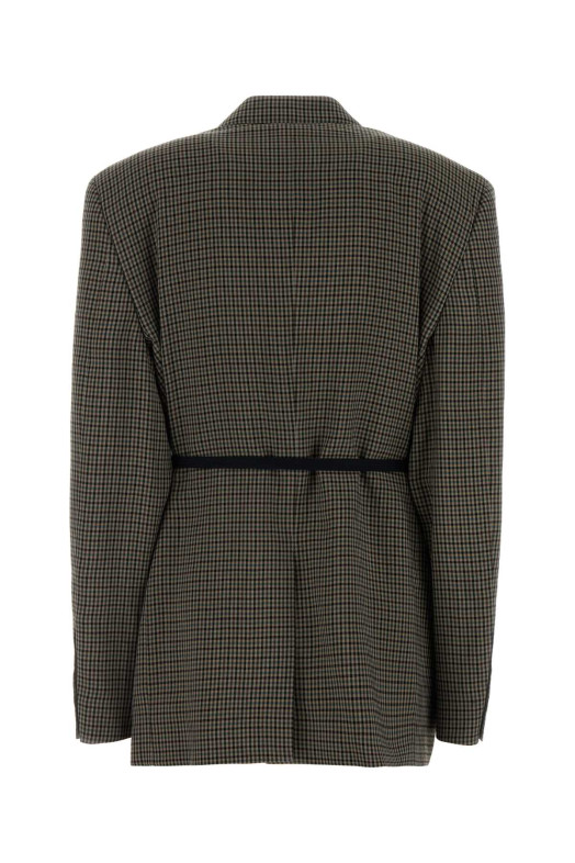 Блейзер з вишивкою з ліоцелю від BALENCIAGA (857365TTO38)