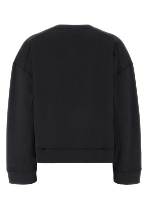 Charcoal cotton sweatshirt GANNI (A1060076)