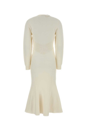 Ivory stretch wool blend dress GIVENCHY (BW22RP4ZT2)