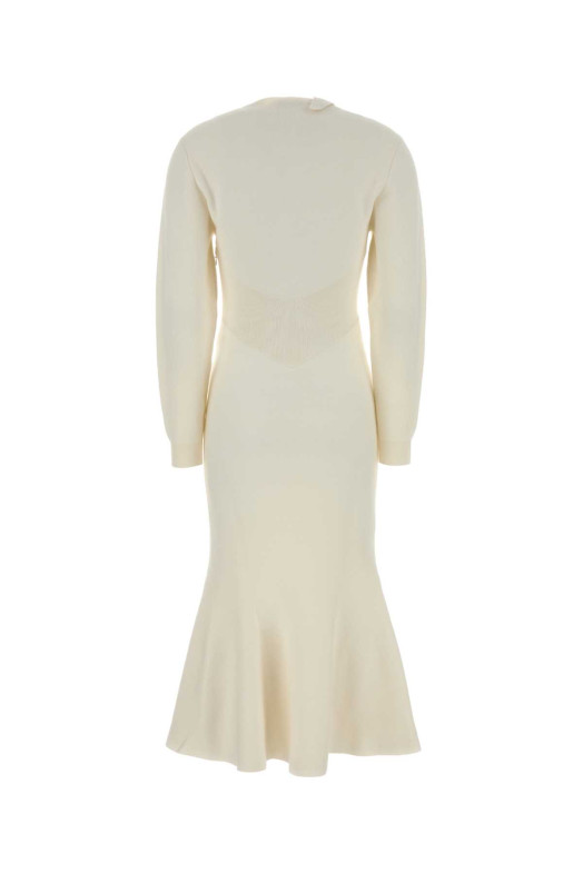 Ivory stretch wool blend dress GIVENCHY (BW22RP4ZT2)