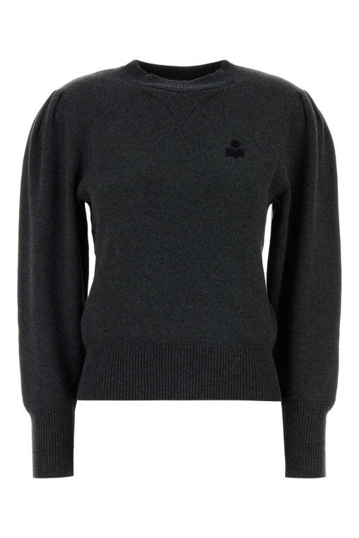Charcoal stretch cotton blend Kelaya sweater ISABEL MARANT ETOILE (PU0039FAA3L75E)
