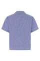 Micro vichy shirt Blue