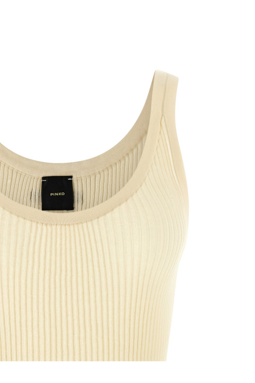 'Mulinello' top Beige