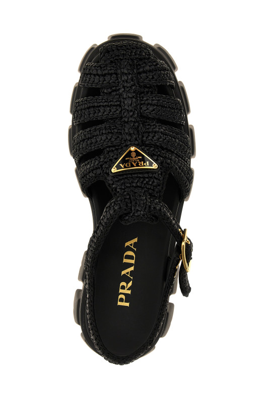 'Monolith' sandals Black