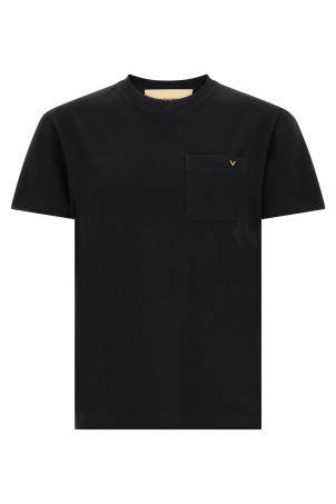 Футболка Valentino Garavani «Valentino», чорна 8V0MG10VBGR0NO