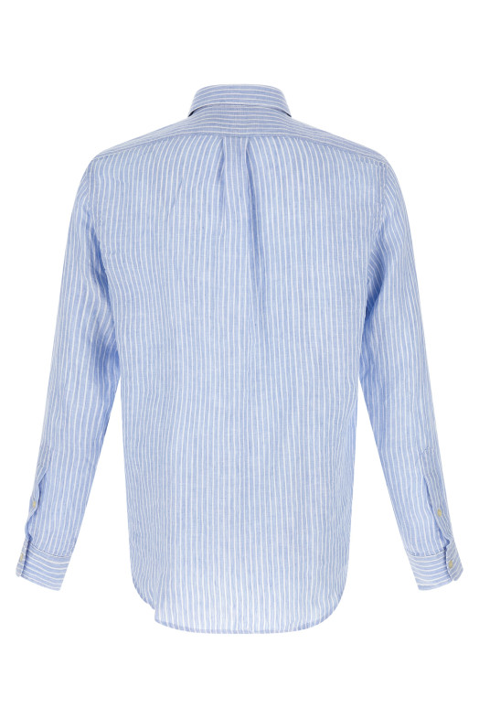 Рубашка в полоску, СИНЯЯ POLO RALPH LAUREN 710B15594005