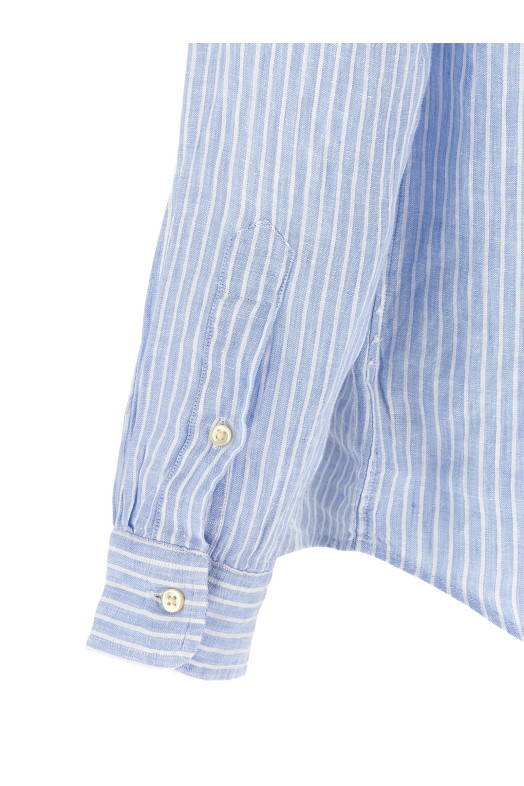 Рубашка в полоску, СИНЯЯ POLO RALPH LAUREN 710B15594005