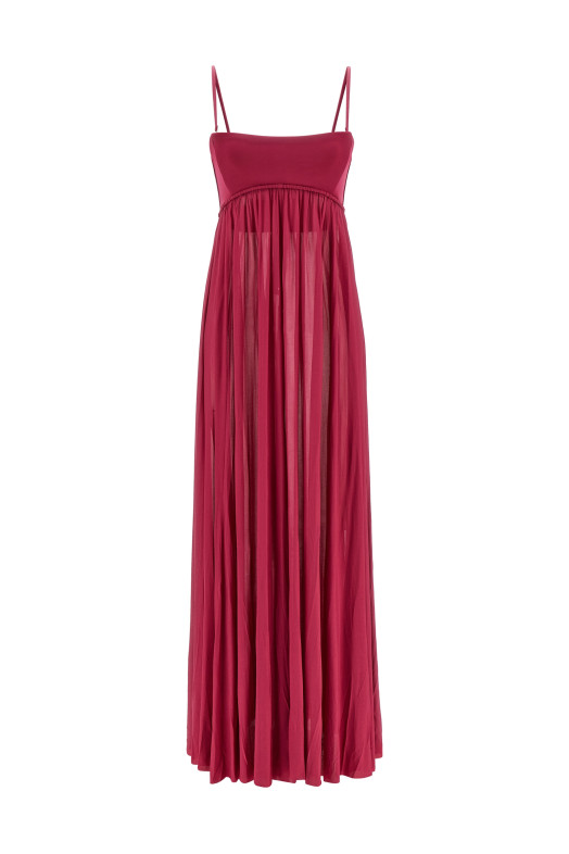 Платье «Luna» цвета фуксии 8475DS261FUS