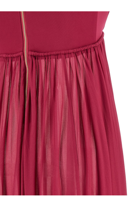Платье «Luna» цвета фуксии 8475DS261FUS