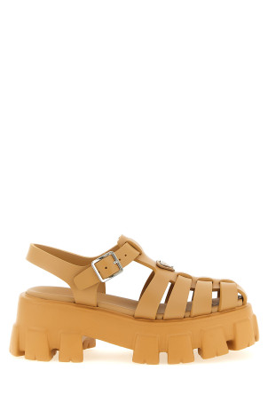 'Cage Monolith' sandals Beige