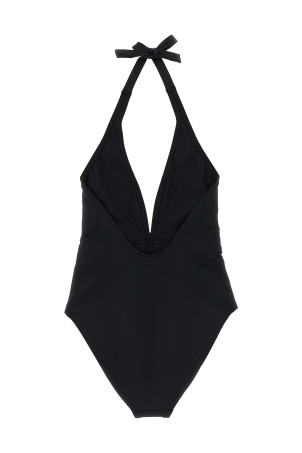 'Couture' one-piece swimsuit Black