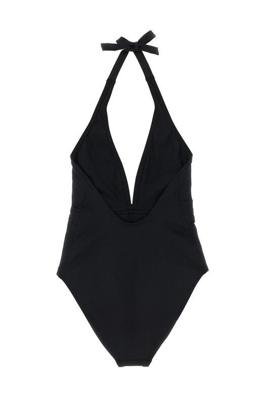 'Couture' one-piece swimsuit Black