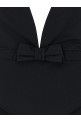 'Couture' one-piece swimsuit Black