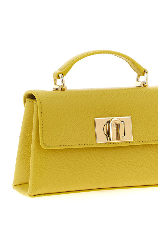 Мини-сумка через плечо «Furla 1927», желтого цвета WE00423ARE000HY000