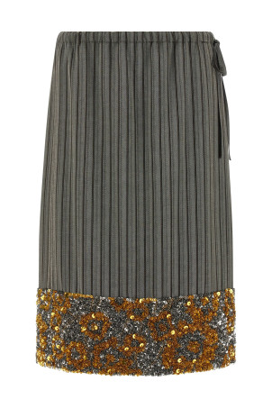 'Scotts Bis' skirt Gray