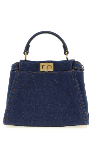 'Peekaboo' mini handbag Blue