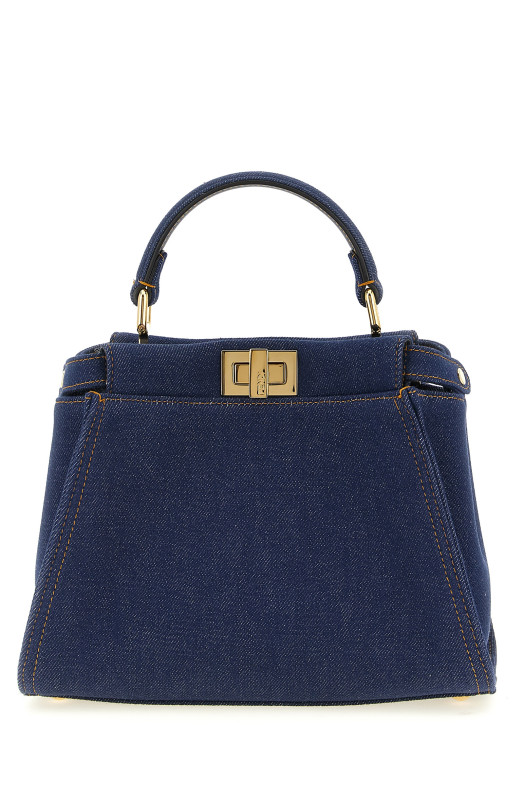 'Peekaboo' mini handbag Blue