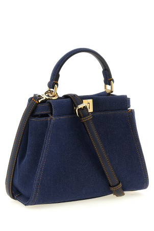 'Peekaboo' mini handbag Blue