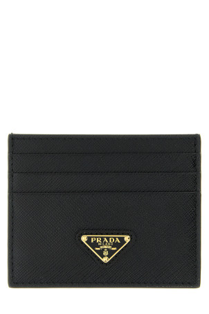 Картодержатель с логотипом, черный PRADA 1MC025QHHF0002