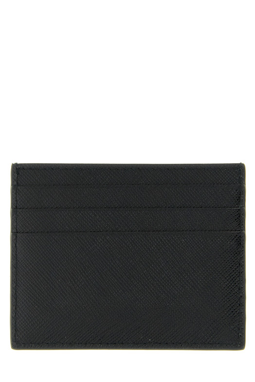 Картодержатель с логотипом, черный PRADA 1MC025QHHF0002