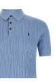 Свитер-поло с плетением, СИНИЙ POLO RALPH LAUREN 710B13893004