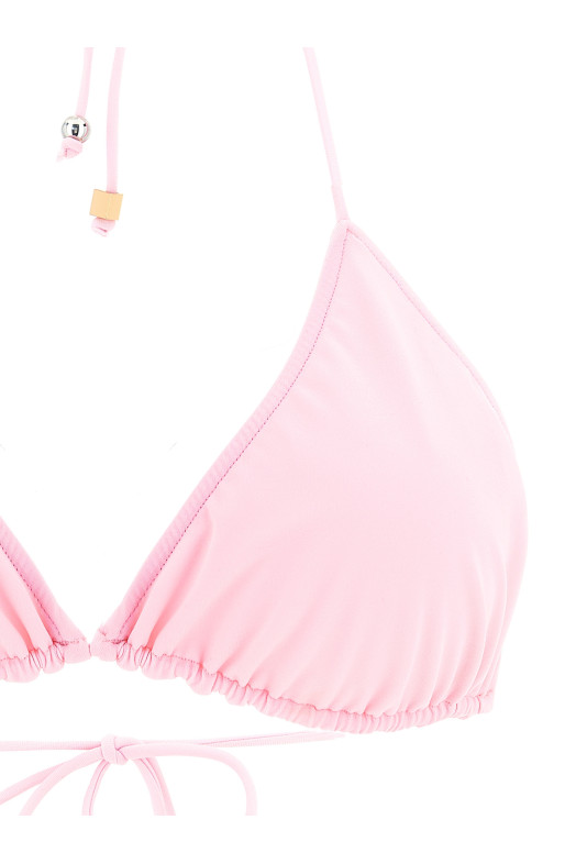 Топ бикини «Le Haut De Plage Triangle» розового цвета 26ETOW00914AW00096430