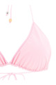 Топ бикини «Le Haut De Plage Triangle» розового цвета 26ETOW00914AW00096430