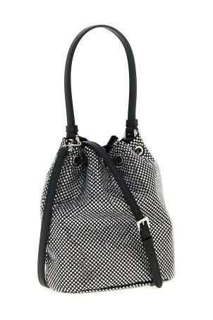 'Crystal' bucket bag Gray