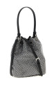 'Crystal' bucket bag Gray