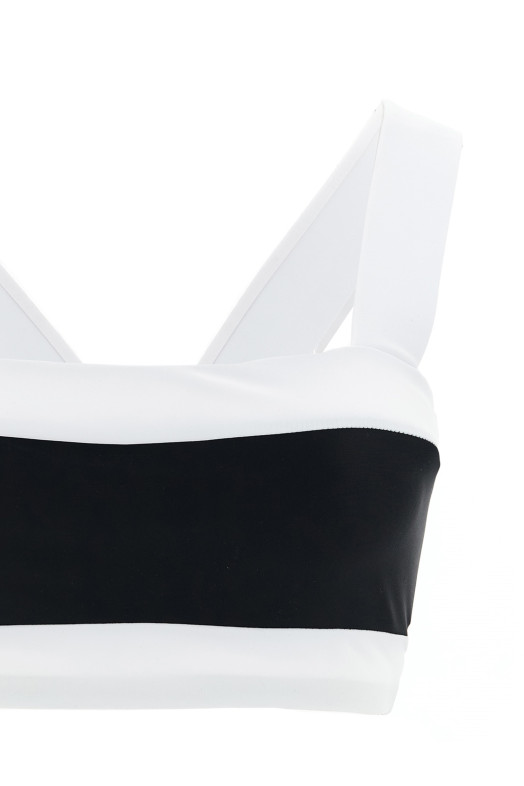 'Plonge' bikini top - 'Active' line Black-grey