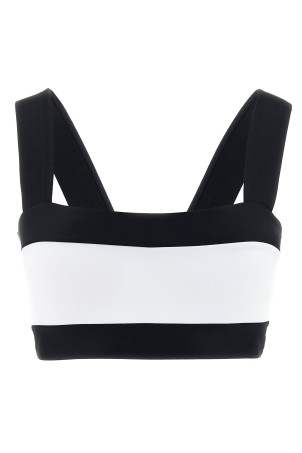 'Plonge' bikini top - 'Active' line Black-grey
